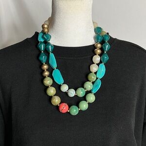Elegant Multicolor Beaded Necklace